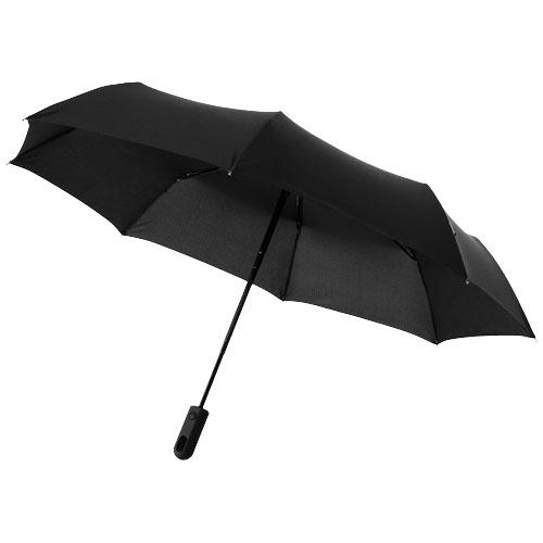 Traveler 21.5" 3 sectie automatische paraplu Zwart