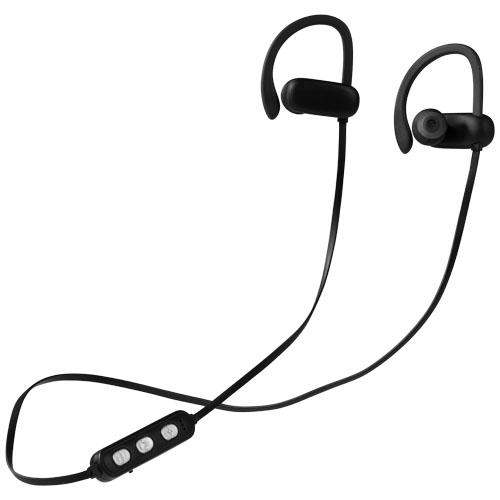 Brilliant Bluetooth® oordopjes met lichtgevend logo Zwart