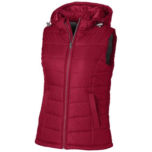 Mixed doubles dames bodywarmer Rood