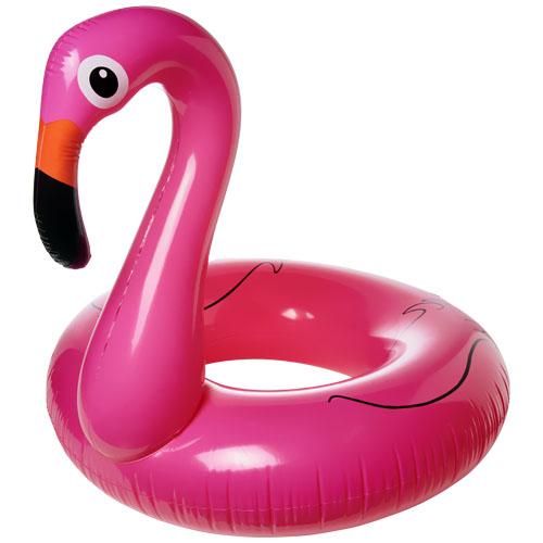 Flamingo opblaasbare zwemband Magenta