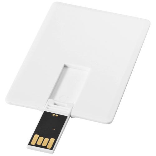 Slim Card USB 2GB Wit