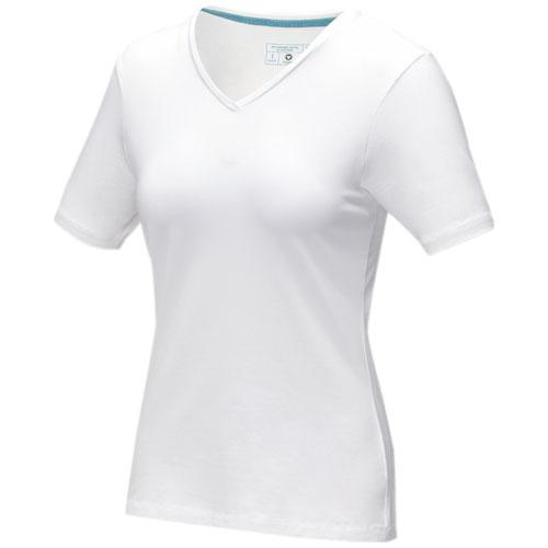 T-shirt bio manches courtes pour femmes Kawartha Blanc
